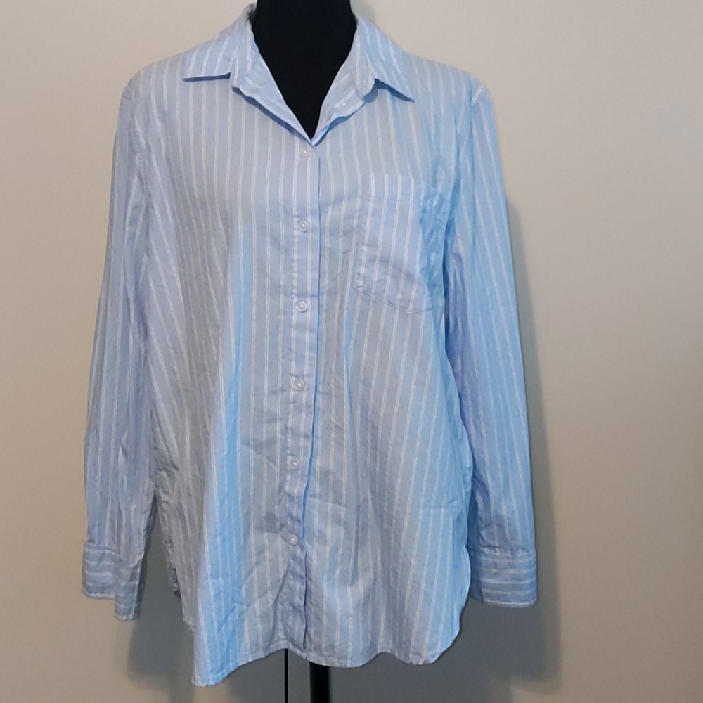 HM button up blouse